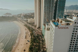 NAVADA HOTEL : Vị trí đắt địa bậc nhất Nha Trang; View biển đẹp như thiên đường.